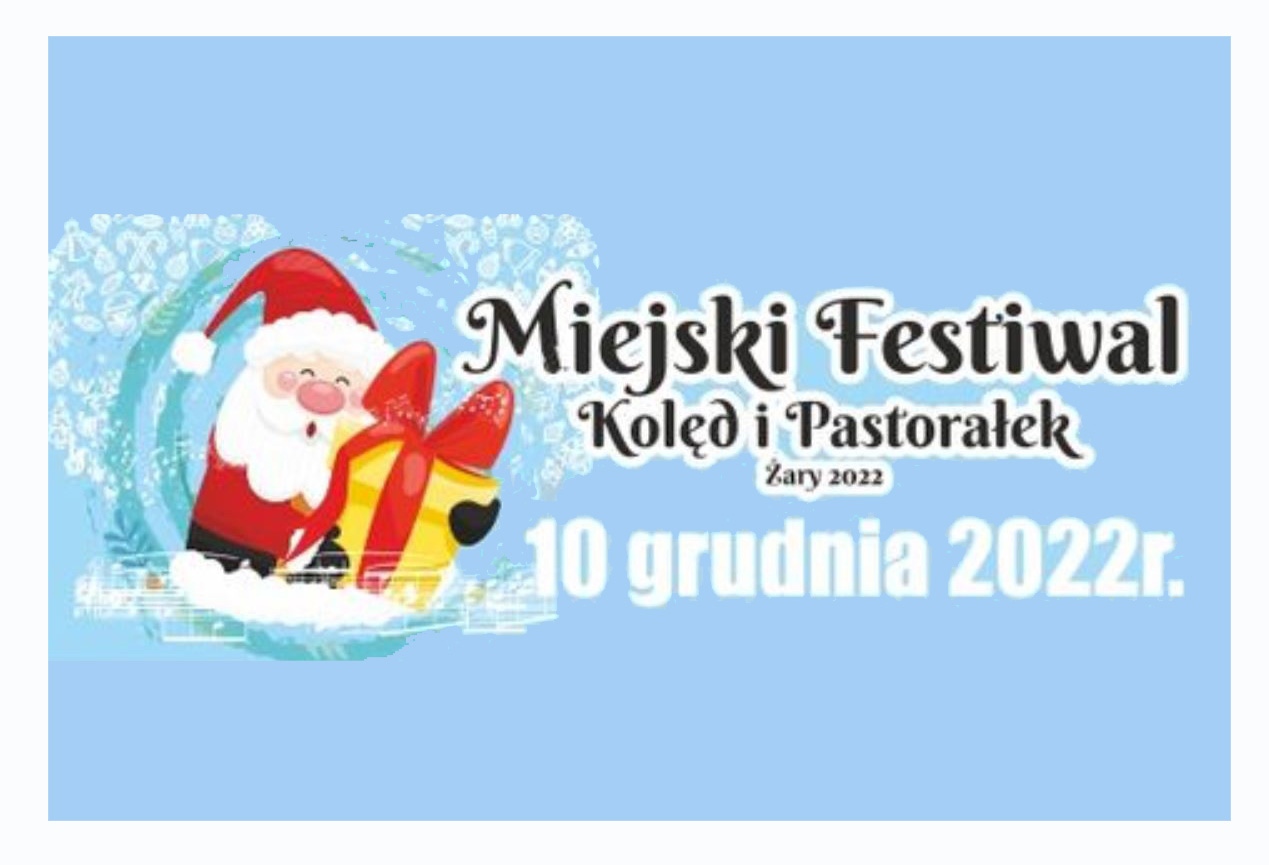 plakat miejski festiwal kolend i pastoralek zary